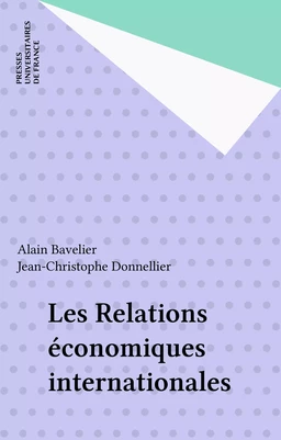 Les Relations économiques internationales