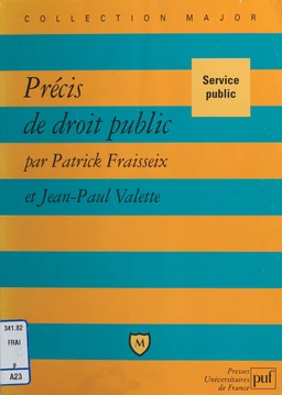 Précis de droit public