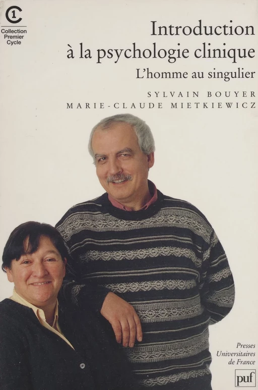 L'Homme au singulier - Sylvain Bouyer, Marie-Claude Mietkiewicz-Colson - Presses universitaires de France (réédition numérique FeniXX)