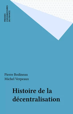 Histoire de la décentralisation