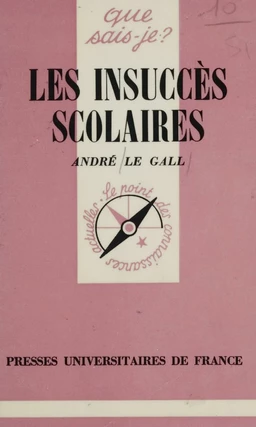 Les Insuccès scolaires