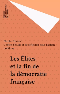 Les Élites et la fin de la démocratie française