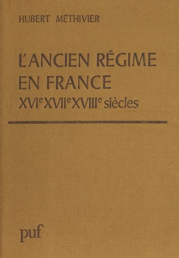 L'Ancien régime en France