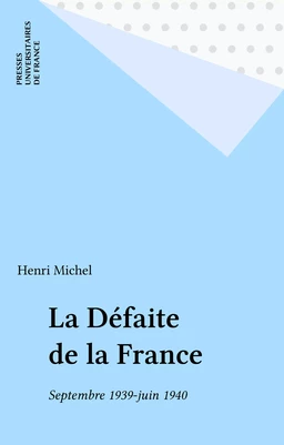 La Défaite de la France