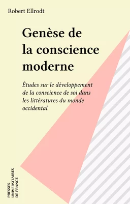 Genèse de la conscience moderne