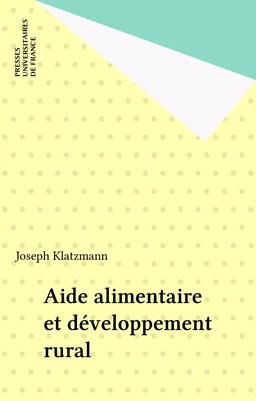 Aide alimentaire et développement rural