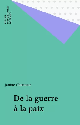 De la guerre à la paix