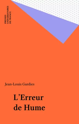 L'Erreur de Hume