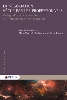 La négociation vécue par les professionnels