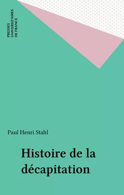 Histoire de la décapitation