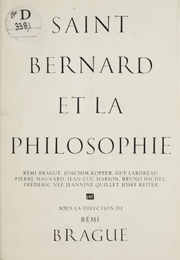 Saint Bernard et la philosophie