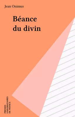 Béance du divin