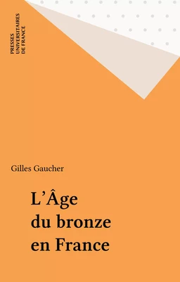 L'Âge du bronze en France