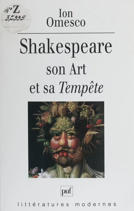 Shakespeare : son art et sa Tempête - Ion Omesco - Presses universitaires de France (réédition numérique FeniXX)