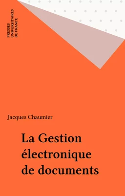 La Gestion électronique de documents