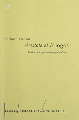 Aristote et le logos