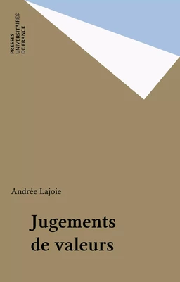 Jugements de valeurs