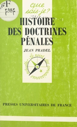 Histoire des doctrines pénales