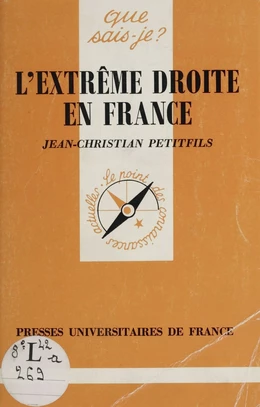 L'Extrême-droite en France