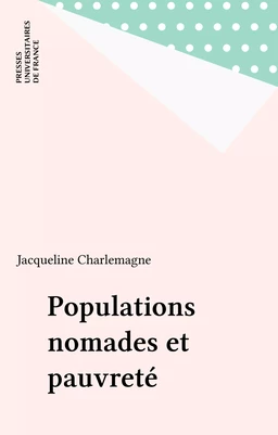 Populations nomades et pauvreté