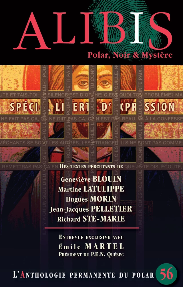 Alibis 56 - Jean-Jacques Pelletier, Martine Latulippe, Geneviève Blouin, Richard Ste-Marie, Hugues Morin - Alire