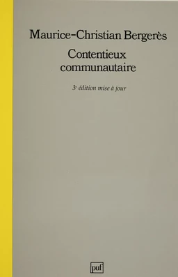 Contentieux communautaire