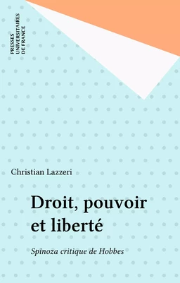 Droit, pouvoir et liberté