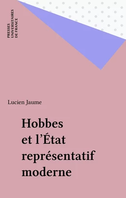 Hobbes et l'État représentatif moderne