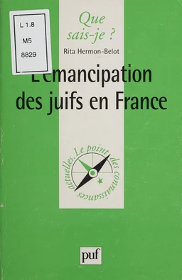 L'Émancipation des juifs en France