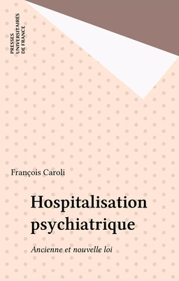 Hospitalisation psychiatrique