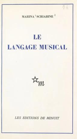 Le langage musical