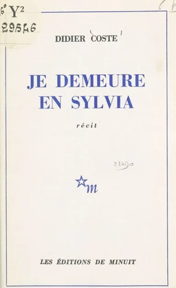 Je demeure en Sylvia