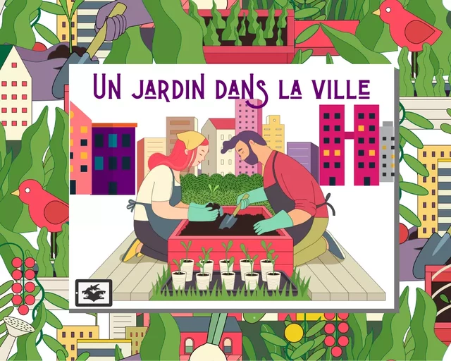 Un jardin dans la ville - Josh Gills - Les Éditions Prunelle