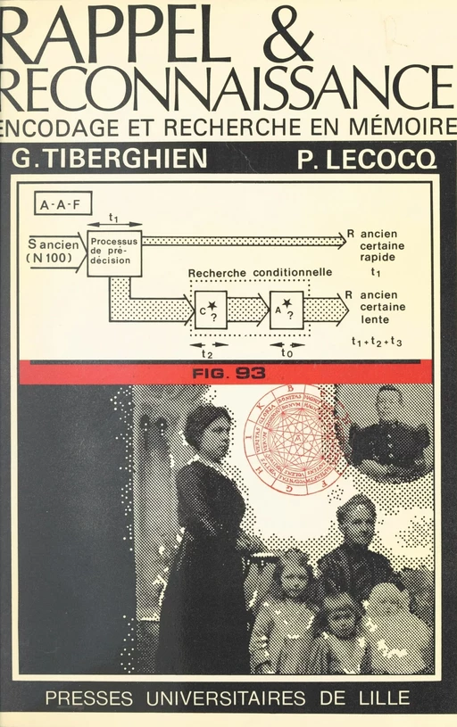 Rappel et reconnaissance : encodage et recherche en mémoire - Pierre Lecocq, Guy Tiberghien - Presses universitaires du Septentrion (réédition numérique FeniXX)