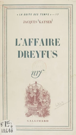 L'affaire Dreyfus