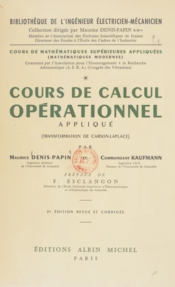 Cours de mathématiques supérieures appliquées (1)