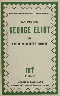 La vie de George Eliot