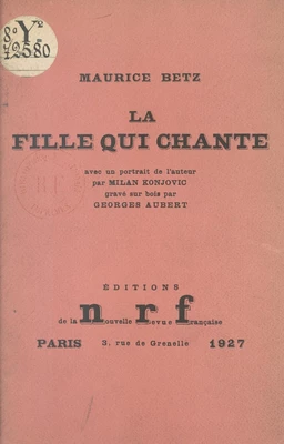 La fille qui chante