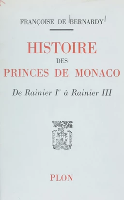 Histoire des princes de Monaco