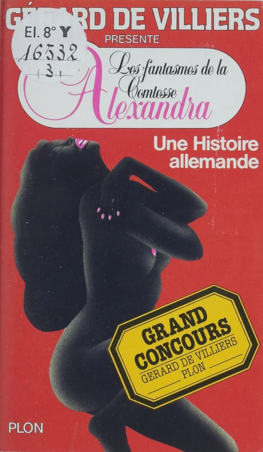 Une histoire allemande - Gérard de Villiers - Plon (réédition numérique FeniXX)