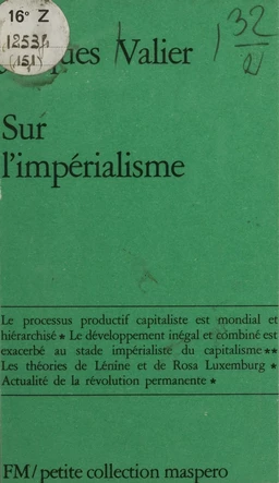 Sur l'impérialisme