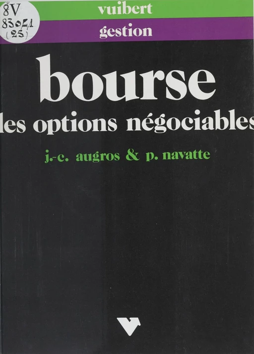 Bourse - Jean-Claude Augros, Patrick Navatte - Vuibert (réédition numérique FeniXX)