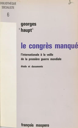 Le congrès manqué