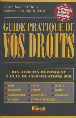 Guide pratique de vos droits