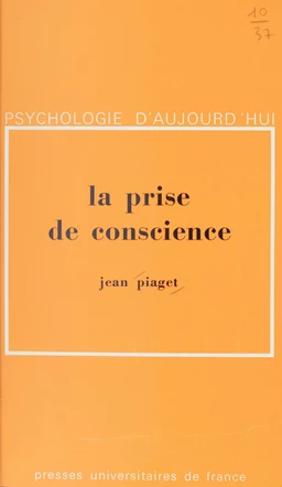 La prise de conscience