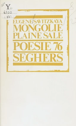 Mongolie, plaine sale