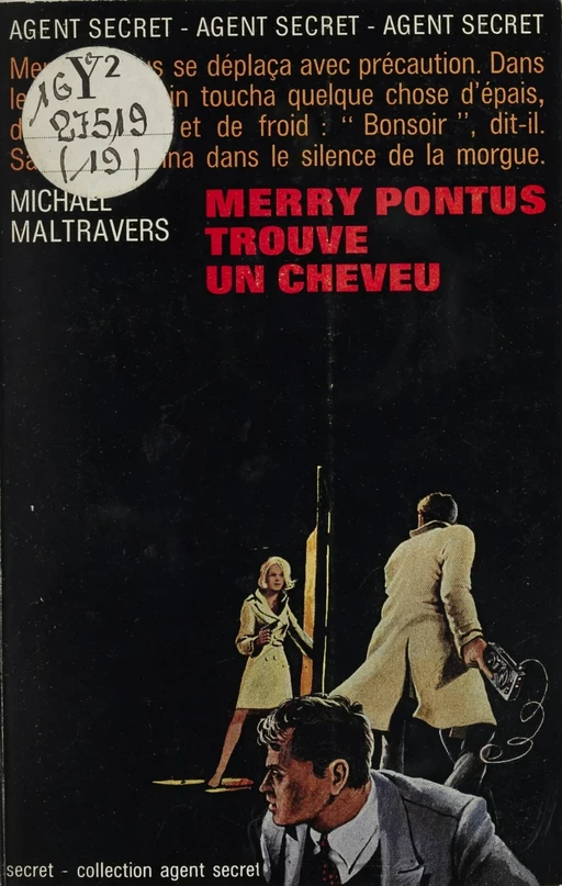 Merry Pontus trouve un cheveu - Michaël Maltravers - Robert Laffont (réédition numérique FeniXX)