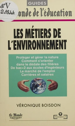 Les métiers de l'environnement