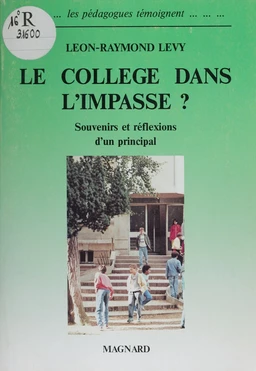 Le collège dans l'impasse ?