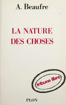 La nature des choses